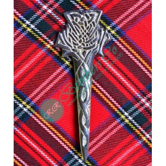 Highland Thistle Kilt Pin
